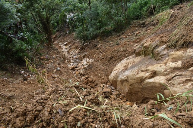 Field visit to affected areas in Ambagamuwa Korale Divisional secretariat Division